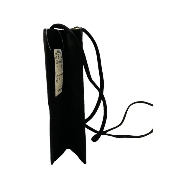 Donna Karan New York Vintage (1991) Black Suede Bag NWT - Picture 6 of 10